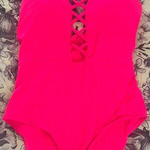 Super Cute Hot Pink Swimsuit